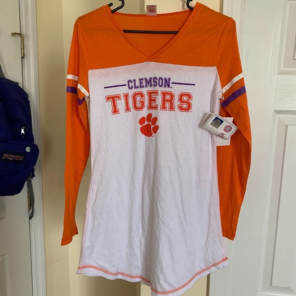 Sideline Apparel Clemson Tigers Ladies T-shirt - Picture 1 of 5